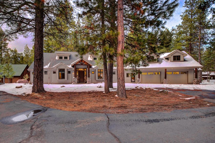 This nearly 5000 sqft. craftsman style BBR home truly has it all. Entering through the front door you are greeted by massive vaulted ceilings in the wide open great room. Off the great room are 2 separate dining areas, a reading nook with its own fireplace, large kitchen, and wet bar. The western wing of the home features the master bedroom, expansive attached bathroom, walk-in closet, luxury office, and massage room. The bedroom on the other side of the main level has its own en-suite bathroom and walk-in closet.

The sunroom is one of the coolest spaces in the home and features a kitchenette, wood burning FP, sliding doors that open to patio, and a wood paneled vaulted ceiling. Also, there's a huge bunkroom over the 3 car garage that includes 4 built-in bunks + full size bathroom. 

Exterior features: covered front porch, back patio with built in BBQ, separate patio with hot tub + privacy fence. 

Detailed woodwork throughout the home. Come see it to truly appreciate it!