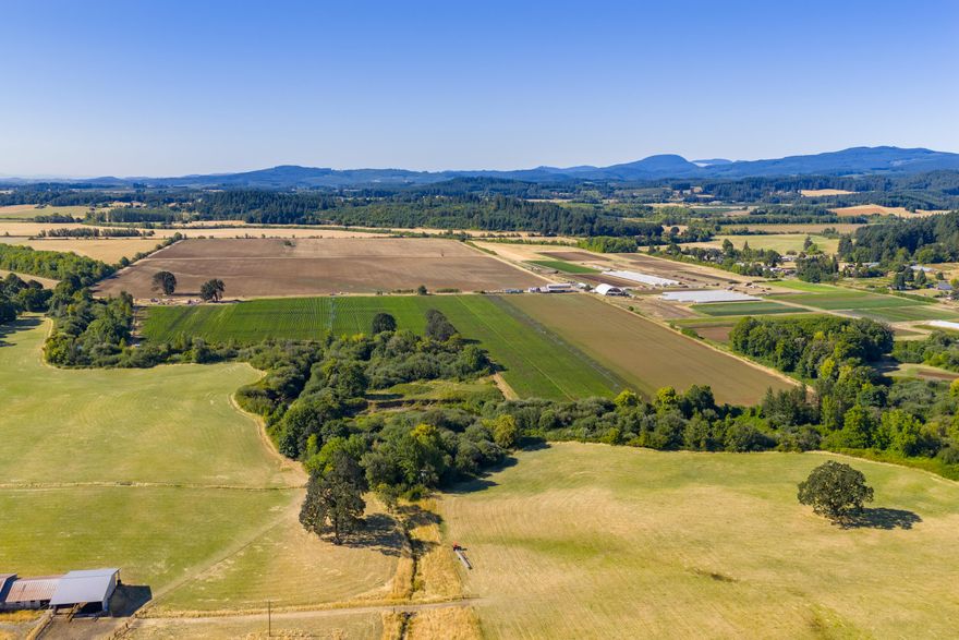 This turnkey USDA certified organic farm features prime Malabon silty loam and Class 1 Coburg soils, perfect for permanent crops and organic row crops. Strong water rights and a high-quality electrical system with a variable-speed pump ensure reliable, efficient irrigation. This is a clean, well-managed property ready for your organic operation.
