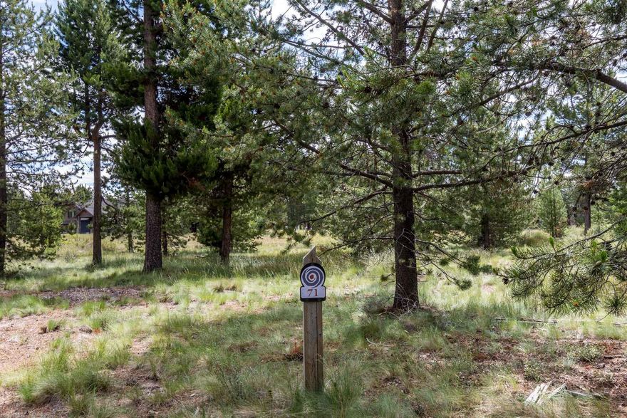 Private beautiful eastern facing golf course frontage lot in Caldera Springs with a view of the par 4 Caldera practice hole will greet you every morning. This flat building site is a generous .35 acre and will accommodate a large home. Quiet upscale living in a gated community! This lot is located in the heart of the community w/close access to miles of bike paths, Truly a rare opportunity to own a lot in an amazing location-come take a look, lots like these are rare and the location is one-of-a-kind! Close to Mt. Bachelor, the Deschutes River, Cascade Lakes & more!