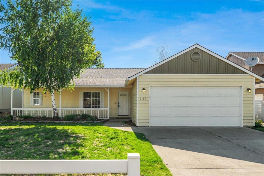 Welcome home to this light-filled SW Redmond property with vaulted ceilings, a flexible floor plan, and charming details throughout. The spacious entertainer's kitchen boasts modern appliances, ample counter space, a full-size pantry, and seamless flow into the open-concept living area. Three good-sized bedrooms plus a versatile 4th room make it easy to adapt the space for an office, guest room, or dining area. The oversized primary suite features a walk-in closet and dual sinks. Step outside to enjoy sunrises on the front porch or sunsets in the fully fenced backyard and retractable awning. Garden lovers will appreciate raised beds, blueberry bushes, and a drought-tolerant irrigation system with established veggies. The seller is willing to sell fully furnished for a steal of a price; perfect for buyers seeking a turnkey home or investors looking for a ready-to-go rental. Inquire for details. Located near the future Redmond Rec Center, downtown, parks, schools, and Cascade-view paths