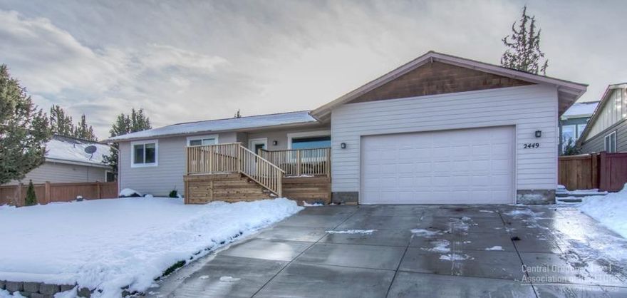 This gorgeous one level home in one of Redmond's best neighborhoods has been completely remodeled New: Extensive front deck & 800 sq ft paver patio in the back yard All new interior and exterior solid doors & windows + trim Completely remodeled kitchen featuring Thomasville upgraded maple self closing cabinets & drawers New stainless steel appliances,oversized stainless steel farmers sink Natural Limestone counter top and floors throughout Brand new bathrooms Hand textured walls New light fixtures & fans