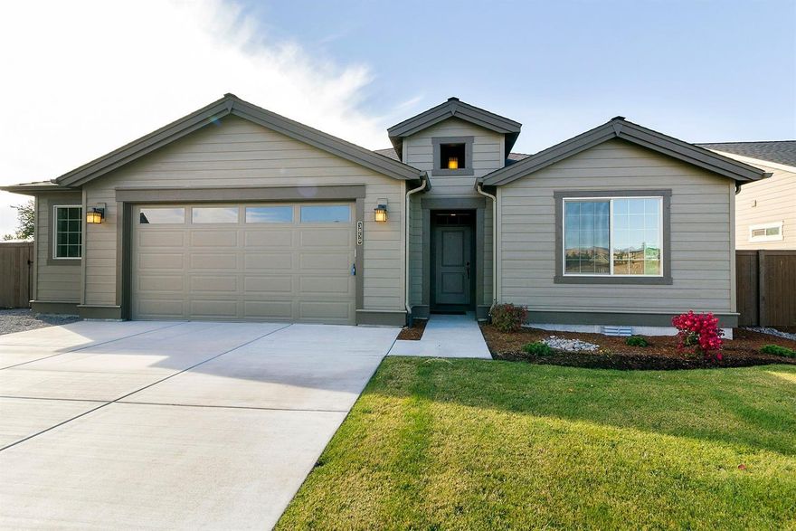 Introducing The Popular Sonoma Model By Pahlisch Homes In The Pheasant Run Community. This New Home Is Located In Southeast Klamath Falls Between Hope And Homedale And Is Close To Amenities And Schools. The Sonoma Features 1708 Square Feet, 3 Bedrooms, 2 Baths And An Extra Large 2 Car Garage. You Will Find Convenient, Single Level Living, An Open Great Room Style Floor Plan And Balanced Living Designs Throughout. Sonoma 2s6-p-1708-1The Quality Finishes Setting This Home Apart Include: Knotty Alder Cabinets With A Deep Rich Stain In The Kitchen And Bathrooms, Unique Quartz Solid Surface Counters, Durable Wood Laminate Flooring, A Rocked Gas Fireplace, A Walk-in Pantry And Stainless Steel Appliances In The Gourmet Kitchen, Vaulted And Coffered Ceilings, High Grade Carpet, A Large Master Bedroom With A Huge Walk-in Closet A Soaking Tub And Shower In The Master Bathroom Just To Name A Few. This Home Includes Landscaping, In-ground Sprinklers And Fencing In The Front Yard. Come See The Pah