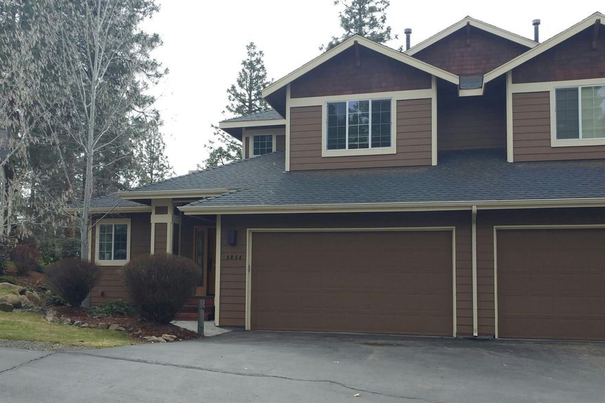 Very desirable townhome with double garage at the Running Y. Over 1900 square feet, this furnished home boast two master suites, with a total of 3 bedrooms and 3.5 baths. It is on the Running Y vacation rental program, providing all of the amenities for a luxurious stay. The kitchen floor ceramic tile carries through the dining area and the hall to the main master suite and laundry area. There is a new refrigerator, newer dryer and all flat screen televisions. Cormorant Loop is located near the walking path to the Sports and Fitness Center and the Lodge and restaurants. Enjoy the leisurely lifestyle of townhome living The HOA provides landscaping, snow removal, exterior painting and roof replacement. A real bonus is the level driveway! Call for showing.