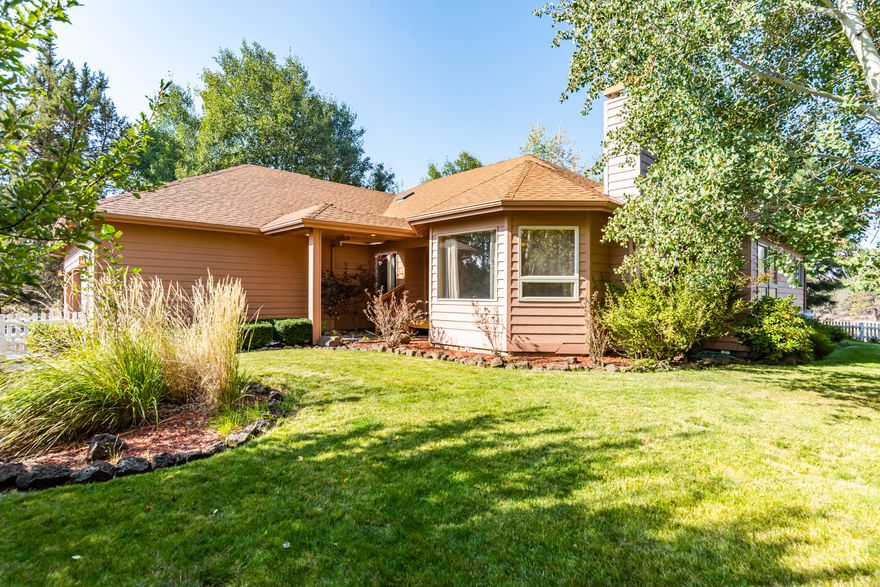 Just minutes outside beautiful Bend, Oregon rests this quiet and private home on nearly 20 acres. With fenced pastures, 5 acres of Central Oregon Irrigation, pond with water feature and a single level home sitting toward the back of the property, this home offers a peaceful setting year round. This home features a living room, dining room, kitchen with updated stainless appliances and granite counters. Plus, 2 more spacious bedrooms, mud room and tons of storage throughout. Plus a separate office/hobby room with a full bath. Double doors enter into the master with a large en suite featuring 2 sinks, tile shower, large soaking tub and walk-in closet. Attached 3-car garage and large shop makes plenty of room for all your toys. Enjoy the evenings on the large patio with hot tub overlooking the Cascade Mountain Views.