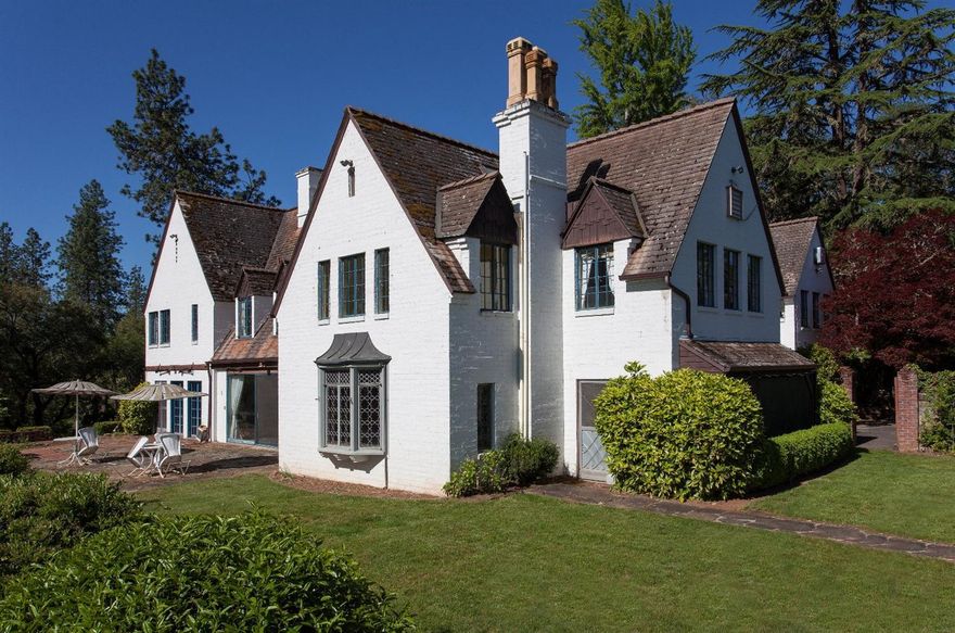 The most exciting and unique property in all of Southern Oregon. Over 44 acres of irrigated land just north of the city limits of Jacksonville. Originally built by Mr. Alfred Carpenter, one of the founders of the Oregon Shakespeare Festival, the property had a successful Pear orchard making it now one of the premier sites for a vineyard. Current vineyard study by Results Partners on file. The current owners were Governor and Mrs. Mike Stepovich who was Governor of Alaska when Alaska became the 49th State. Another unique feature are the four (4) home sites. The Main home built in 1926 has 6,133 sq. ft., the Guest home built in 1947 has 2811 sq. ft., The Gardener's home built in 1949 with 1,347 sq. ft. and the Forman's home in 1940 is 1,196 sq. ft. This could be one of the finest sites in Southern Oregon for a First class Bed & Breakfast, wedding venue and world class winery and vineyard. Come share the stunning views and let us help you find your Dreams. Property is being sold as is.