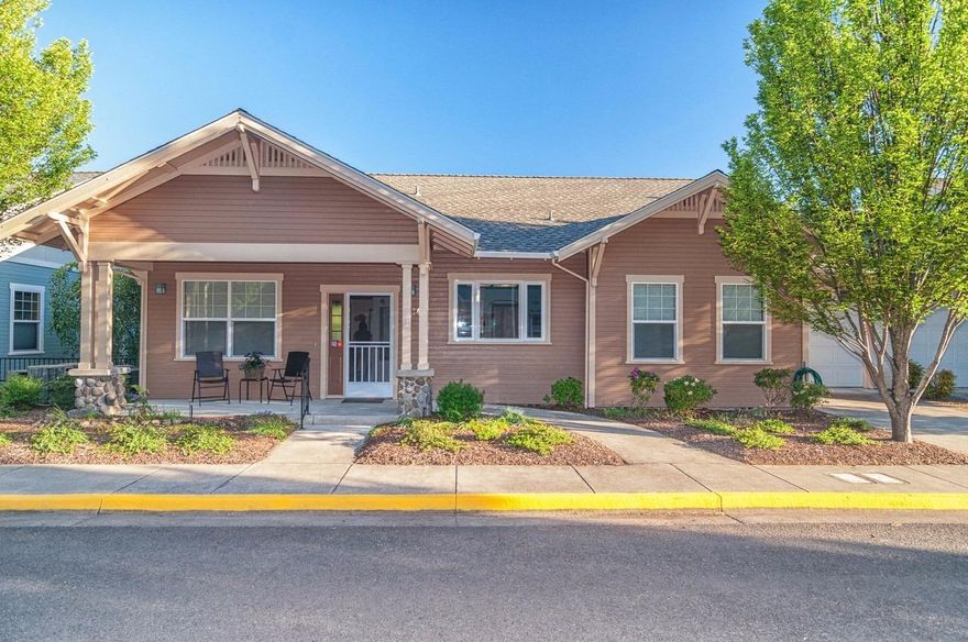 Located in an upscale resort community for 55+ residents, this single-level, luxury condominium home features the best of everything! With its' street entry, it feels like a single-family home. Commanding views, a private street, an extensive remodel, including kitchen and baths, a custom stone fireplace, hardwood & tile floors, gorgeous wood cabinetry and built-ins, granite & tile counters, and newer roof, ext. paint and HVAC distinguish this home. Enjoy all the community has to offer with its' great restaurant, clubhouse, full gym, pool and community garden. Can include the custom furniture, dishware and linens making this home truly turn-key! Can be used as a short term rental with a 1 month minimum stay per CC&R's, making this perfect for an investor.