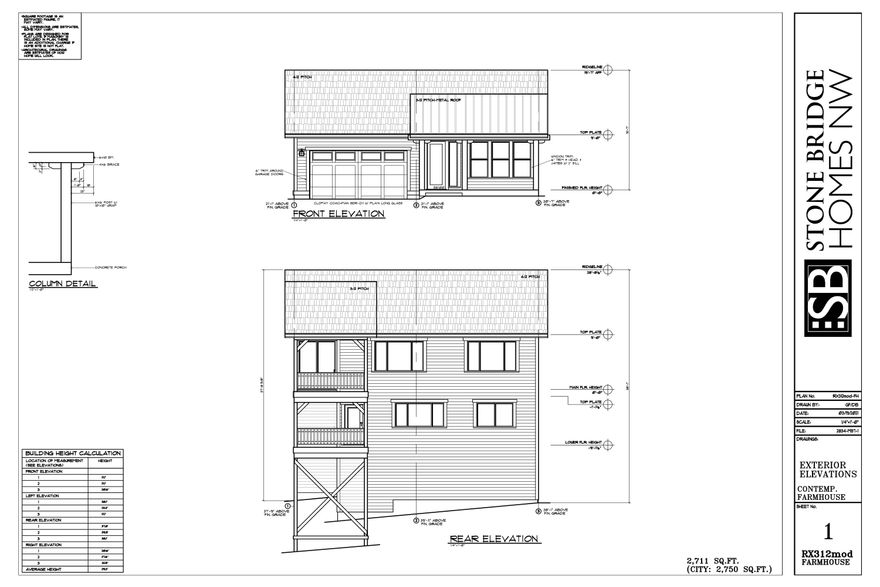 Situated on Bend's West side in the new Marken Summit neighborhood, located near shopping, schools and restaurants. This Northwest Modern style home features a creative selection of finishes and an efficient floor plan fit for any buyer. Enjoy the impressive primary suite featuring large walk in closet, tiled shower, and double vanities. Also on the main level you will find two bedrooms as well as a generous sized great room. Another 2 bedrooms downstairs and a bonus room provides nice separation from the other bedrooms and living space. The kitchen features custom cabinets, slab quartz countertops, and stainless steel appliances. 2 car garage. All this and an incredible mountain view. Earth Advantage Certified and built by Stone Bridge Homes NW.
