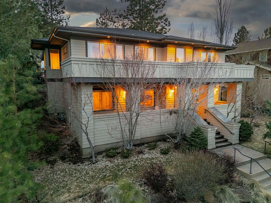 Located in the desirable Awbrey Butte community in Bend's sought-after west side, this stunning home offers incredible Northerly and Easterly views from two expansive decks. Inside, discover four bedrooms, an office, a spacious living room, plus two versatile bonus rooms—ideal for work, play, and relaxation. Enjoy cozy evenings by the fireplace and retreat to a luxurious master suite featuring private deck access and a spa-like bath with walk-in tiled shower, soaker tub, and dual vanities. The open-concept kitchen is outfitted with top-tier appliances, perfect for entertaining. Boasting generous storage, a 3-car garage, easy-care landscaping, and alley access, this home combines convenience and elegance just minutes from parks, trails, and west side amenities.  Don't miss out on this opportunity, contact me today for a private showing!