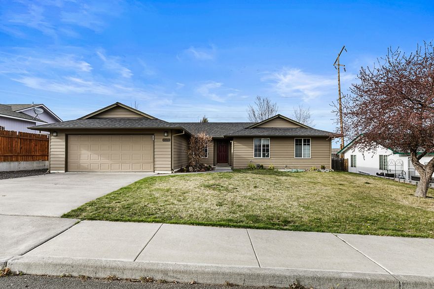 Looking for move in ready?!?! Located in the Juniper Crest subdivision conveniently located off of the Old Culver Hwy.  Sitting on the outskirts of Madras near the fishing pond & M Hill Walking Path. This 3 bedroom 2 full bath (1 walk in shower) home offers 1430 square feet with additional den/family room. Kitchen was updated with beautiful custom cabinets (custom cabinets throughout the home), full tile backsplash & main living/kitchen/dining just updated w/ a fresh coat of paint.  Den area has french doors (currently stored) making for a great flex space to use as a family room/office/4th bedroom. Multi heating: ductless & wood stove in main living, zoned heating in bedrooms.  Fully fenced, underground sprinklers in the front & back yard.  Back deck area w/ built in seating perfect for entertaining! Attached double car garage w/ built in shelving.  Nice side yard area for extra parking, & side yard dog run.  Located catty-corner to the park. New roof and water heater in 2018.