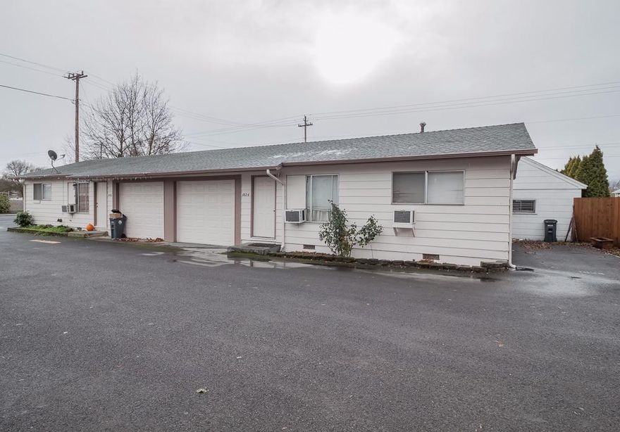 Great investment property close to parks and schools. This 4-plex consists of 2 bedroom 1 bath units. 3 of the units have garages and the 4th a car port. Rents total $2680/month with expenses roughly $793/month including property management fees. There are several long term tenants and vacancy is very low.