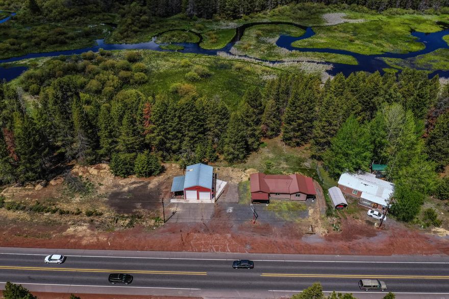 Public Remarks: Multi-use commercial property zoned with three tax lots for a total of .64 acres. Fully renovated, 1,055 sq ft home, living room, dining room, kitchen, laundry room with washer/dryer, 2 bedroom, Jack/Jill 1 bath, new foundation, wiring, plumbing, lighting and paint. Possible business opportunities for the 24x37 RV shop-auto repair, towing service, snow blow service, landscaping business, recreational rentals, pottery/art studio, food carts and use the home for business office, or live/work options, or rent out both.