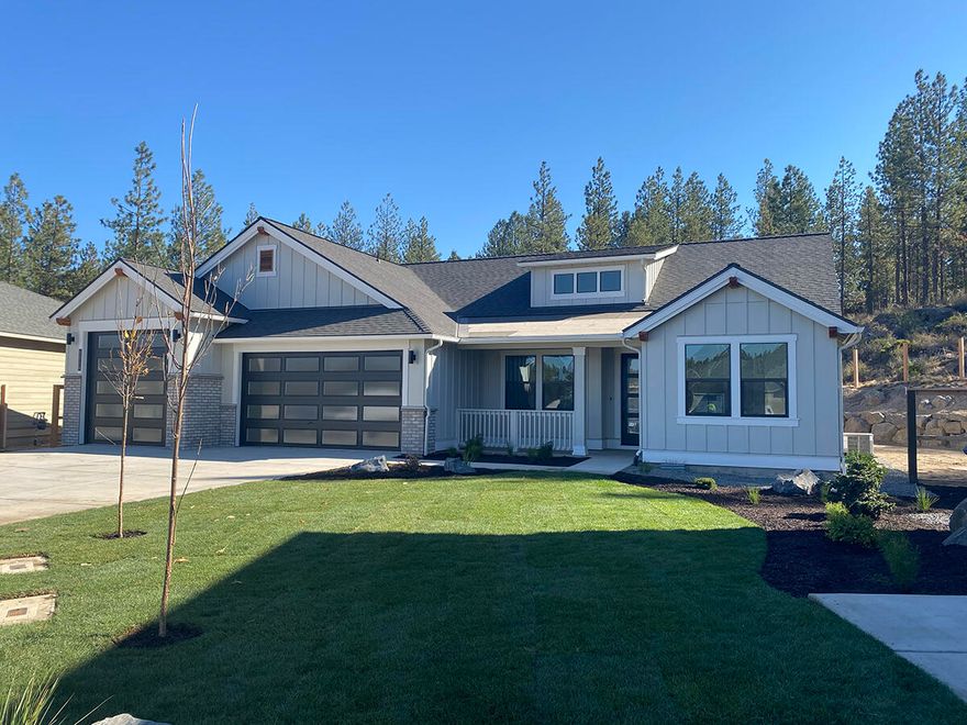 Beautiful single story 2411 sq ft floor plan on large lot 05 brought to you by award winning builder Pahlisch Homes. The Malone boasts 3 bedrooms + a flex/4th bedroom, 3 baths and ample open space in the great room. The extra large covered patio is perfect for enjoying the beautiful private back yard. High-end features like nine-foot ceilings, custom built-in cabinetry, engineered wood flooring in entry, great room and kitchen/dining room, quartz island and countertops with full height kitchen tile backsplash, Kitchen Aid Stainless-steel appliance package with gas range, walk-in shower with tile floor and tile surround (primary bedroom only), and smart home integrations. Three car garage boasts a 26+ foot third bay with 10' garage door. Photos of similar home as this home is in foundation at this time (3/20/23).