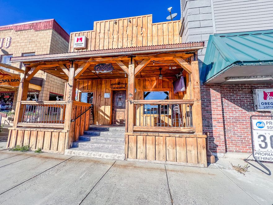 Are you dreaming of owning your own business? Prairie Saloon is for sale and ready for new owners. This restaurant and bar is all set for you to take the plunge; all you need to do is stock up on food and beverages. The remodeled building (2018) features a commercial kitchen with a grill, fryer, prep space, double freezer and walk in cooler (new compressor 2022). The bar area includes new mini-fridges, freezer, drink cooler, 10 taps, and a POS system. Outdoor amenities feature a covered porch, fenced patio, and storage room. Recent upgrades include a new roof (2021) and mini-split systems (2022). This is an excellent chance to begin your entrepreneurial journey in a fully equipped space!