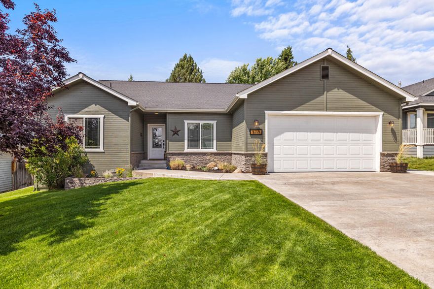 This BEAUTIFUL 3 bedroom, 2 bathroom home in Southview is turnkey! All the necessary improvements have been done for you, & it looks like new again! Featuring an open concept, informal and formal dining, living with vaulted ceilings and cozy gas fireplace. The kitchen features nice appliances, clean tile counters with matching back splash, oak cabinetry, breakfast bar, pantry, & dry bar with beverage fridge. French doors open to the back deck with fully fenced yard, inground sprinklers, & firepit. The primary suit is large with nice walk-in closet, oversized tile shower, soaking tub, & separate toilet closet. Oversized concrete drive, with extra parking for additional vehicles or RV, & gated side access to the garage & yard. You will not want to pass this one up!