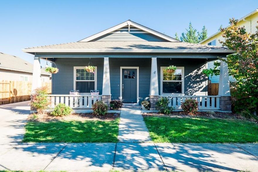 This adorable home was built by Mahar Brothers and has been meticulously cared for. You will love how bright and fresh this home is. The interior and exterior of the home have just been painted. There is new laminate flooring in the kitchen, dining, and great room with new carpet in the bedrooms. All new doors, window trim, & 5 baseboard. The master has a dual vanity in the bathroom, walk-in closet, and fan. The kitchen has all new stainless-steel appliances, new sink, and tons of cabinet space. It is located in the Cascade Meadows subdivision and has a great park down the street. One seller is a licensed Real Estate Agent in the state of Oregon.