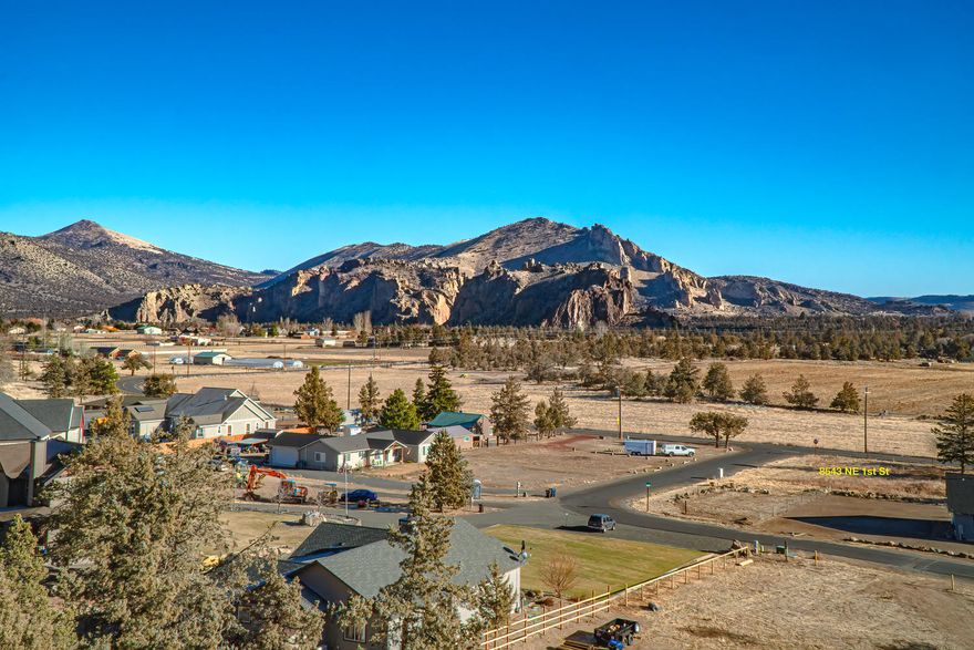 Expansive views of Smith Rock! Build your home on this spacious corner lot with power, water and septic approval on property. Minutes drive from Smith Rock and to downtown Terrebonne. No manufactured homes allowed. Easy CCR's. Go see today!