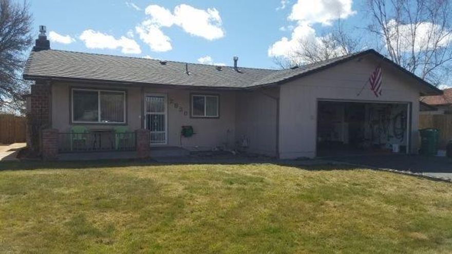 Nice quiet neighborhood with newer roof. Great home with an open floor plan. Solid surface counters in the kitchen and updated shower in the master bath. Covered deck out back.