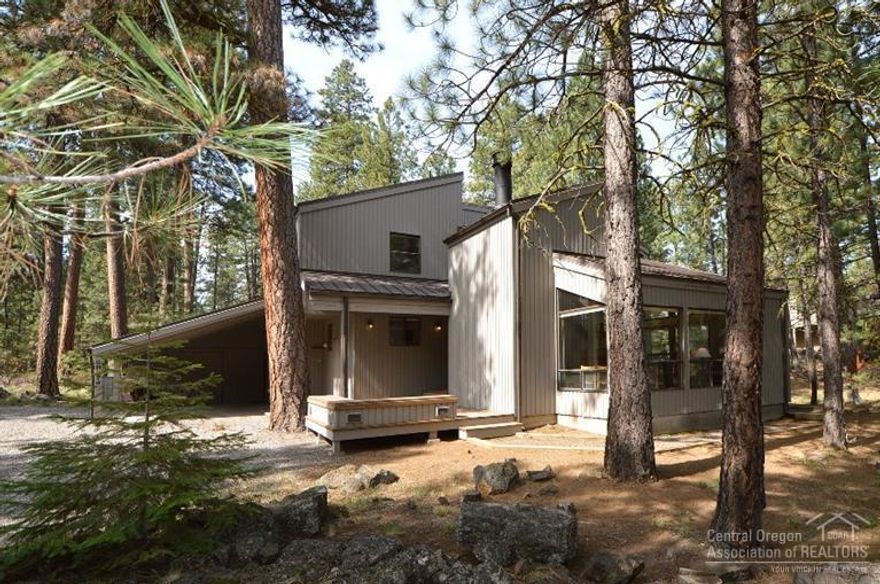 Home in the heart of it all at Black Butte Ranch. Features include 4 bedrooms, 2 baths, great room with fireplace, kitchen open to dining and great room, family room, dry sauna, balcony, large decks. Within a short walk or bike to all the recreational activities the Ranch has to offer.