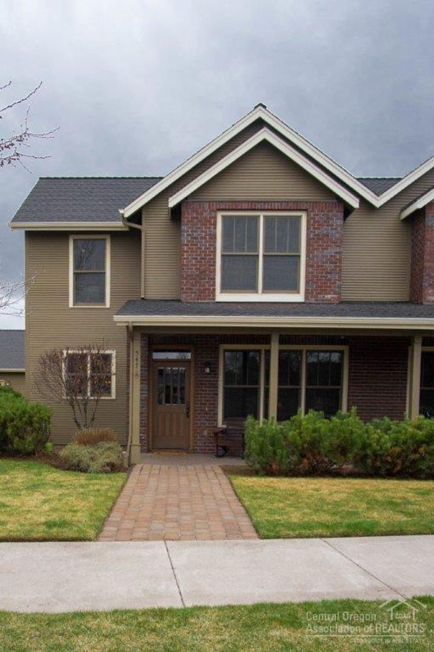 Enjoy your Sisters Get-Away in this Pine Meadow Village updated/quality condominium, close to downtown, trails, pool and tennis. Luxury details include hardwood and tile floors, Energy Star appliances, quality wood cabinets, stone countertops and much more. The 2 bed, 2 bath, 1560 sq.ft. floor plan has two living rooms and an office/den that could be your 3rd bedroom. Outdoor paver patio and upstairs deck with mountain views. Double garage with storage and nicely landscaped grounds maintained by the HOA.