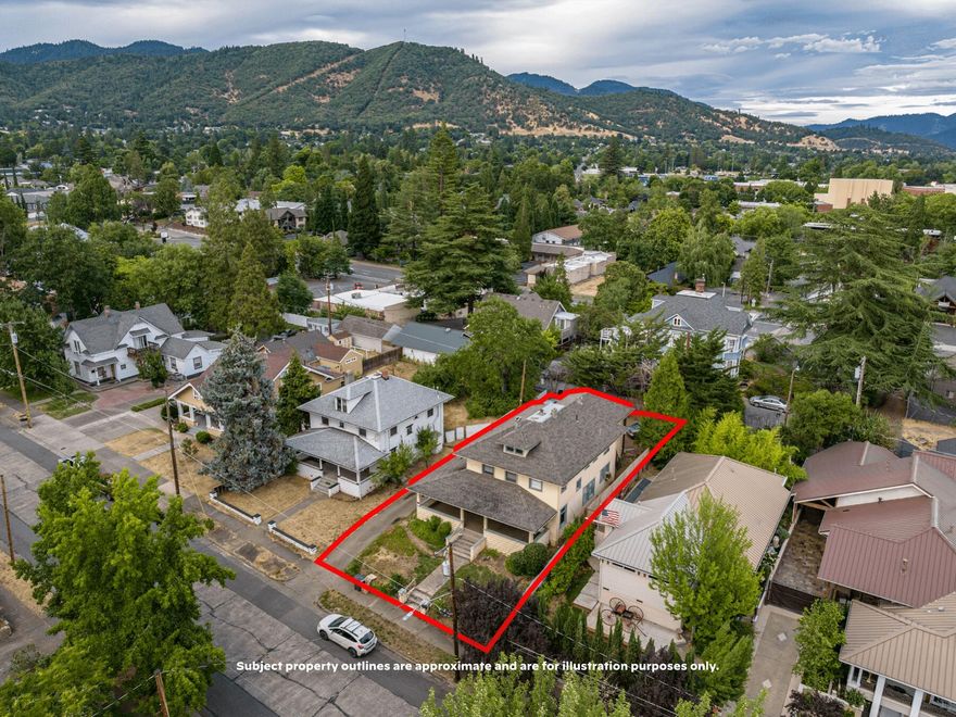 Exclusively presented for sale w/ seller financing terms - 807 NW 5th Street, a 6-unit apt building in beautiful NW Grants Pass (the ''Property''). The Property presents an opportunity to step into established asset in a mature neighborhood, and provides an ideal 'project' for an entrepreneurial investor. Priced right - below $100k/unit - the Property is located in a peaceful residential neighborhood close to everything Grants Pass has to offer. Originally built as a palatial single-family home, the Property has been converted to (6) 1-bed / 1-bath units with each enjoying generally spacious and efficient layouts. The abundant common area is a strong highlight, and the low-hanging fruit of an inoperative on-site laundry facility that could immediately increase values. The Property stands as a blank slate for you to unlock the full potential while maintaining the original charm. Seller strongly prefers to utilize seller financing - see private remarks or contact broker for more info.
