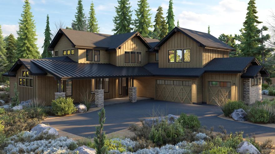 Introducing a beautifully crafted 5-bedroom home by renowned builder Stone Bridge Home NW, located in the highly sought-after community of Caldera Springs. Blending timeless design with everyday comfort, this home offers it all, whether you're searching for a full-time home or the perfect vacation retreat. Step inside to a vaulted great room that flows seamlessly into the kitchen and dining, offering knotty alder cabinetry and quartz countertops. The main level features a spacious primary suite, secondary en-suite bedroom, laundry room & powder room. Upstairs offers two additional en-suite bedrooms and a spacious bonus room. Enjoy the four seasons of Central Oregon from the comfort of outdoor spaces, including a generous covered front porch & a covered back patio. Caldera Springs offers resort amenities like no other, including the newly opened Forest House aquatics & fitness, the Quarry pool & fitness, 9-hole golf, pickleball and so much more! Contact your broker to schedule a tour!