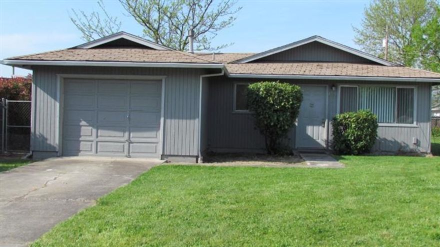 Step inside to a recently updated, cozy home! Located near the end of the street. Features include: refrigerator, new flooring, new interior paint, new light fixtures, etc.. The interior shows beautifully! Huge fenced yard!