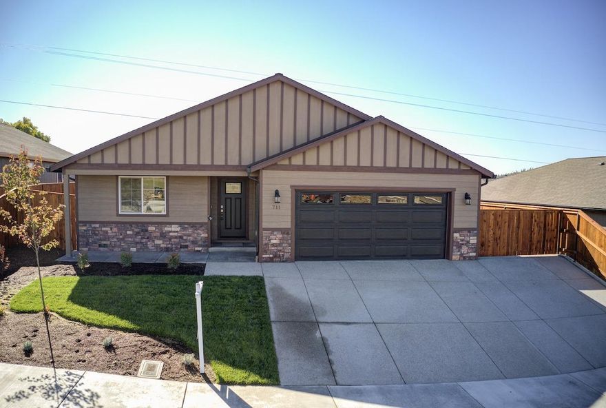 Beautiful Brand New Completely Custom-Built Home Loaded with Tons of Upgrades & Extras Built with Pride by Snyder Creek Development! Fantastic quality new construction and spectacular location surrounded by newer homes, just minutes from town and schools. Wonderful open floor plan with large kitchen, living room, & master suite. Granite countertops throughout, upgraded stainless steel appliances, rock facade front, custom cabinets, inside laundry room, pantry, upgraded laminate floors in entry, kitchen & dining areas, tile flooring in laundry room & both bathrooms + much more. Large master suite with walk-in closet, walk-in shower & dual sinks. 2-car finished attached garage. Electrical upgrades throughout including fiber optic lines run to the house. Beautifully landscaped front and back yards with timed sprinklers. Rocked RV parking. Covered back patio, completely fenced back yard with RV gate. Bring your clients, they will love this home. Completion estimated 8/30/19.