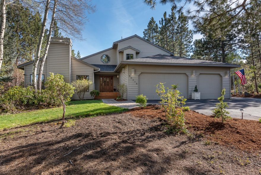 Gorgeous Woodside Ranch home offers peace, tranquility and privacy. Nicely remodeled home has a lovely bright kitchen and family room overlooking the park like back yard. Separate living and dining areas have nice flow and abundant natural light. Beautiful main floor master with patio access as well as an office with built in book cases. 3 guest rooms, flex space and loft/office upstairs with a private balcony. Relax on the deck and patio while you and enjoy the stunning pond and water feature. Located directly adjacent to the National Forest, you can board your horses in the lovely 2 stall barn and never need to trailer them. 2 acres of fenced land.  Attached 3 car garage with epoxy flooring and access to a fenced in dog run. 26Ft RV garage/shop has plenty of room to store your toys. The yard is a gardeners delight. This home is a must see and not to be missed!