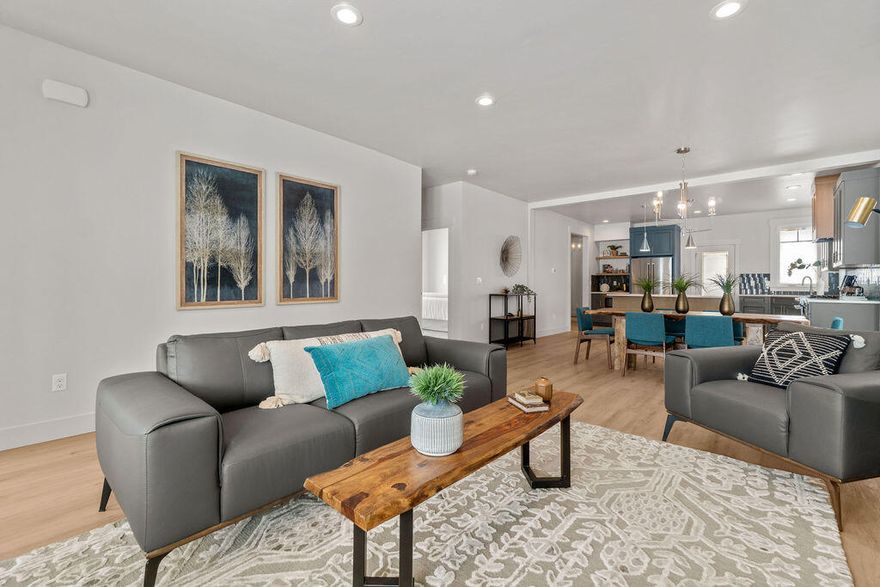 Fantastic new Curtis Home in SE Bend's Countryside neighborhood. Lots of natural light fills this open floor plan, with the primary bedroom downstairs and a 1st floor office. Gorgeous island kitchen with
beautiful custom cabinets, stainless steel appliance package including refrigerator, quartz counter tops throughout, 2 more bedrooms upstairs and a loft and full bathroom. Energy efficient tankless water
heater, central AC, built to Earth Advantage standards, 2110 sqft of beautifully designed living space make this brand new Curtis build the perfect place to call home.