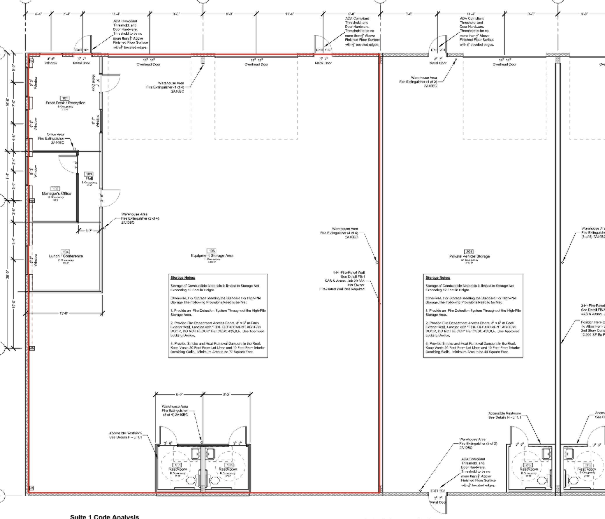 Heritage Estates Subdivision Unit 2 - Commercial Lease