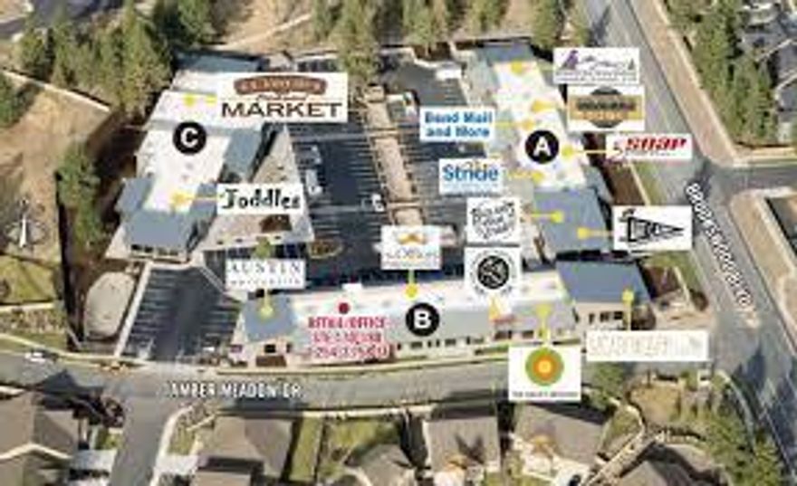 Multi tenant retail center