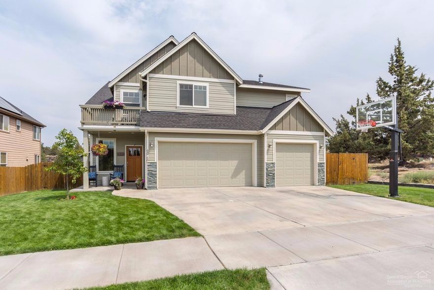 Privacy, views and space are just a few of the wonderful features of this home! This true 4 bedroom + office home is spacious and open. Cascade Mountain Views from the upstairs deck, huge, fully fenced and private backyard that backs up to Juniper Ridge. Slab granite counter tops, ss appliances, tiled walk in shower with his and her master closets are just a few of the wonderful features in this home.