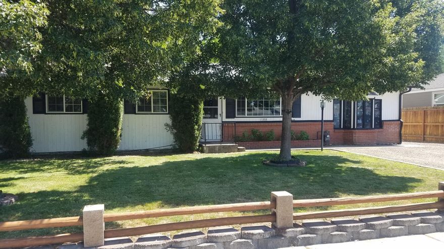 Cute 3-bedroom 1.5 bath SW Medford location close to all city services, home features new flooring in kitchen, dining and bathroom, stainless steel refrigerator, Gas range oven and microwave, brick fireplace in living room, converted garage for extra living space with a bay window, gas furnace heat plus Daikin Aurora single zone heating and air- cooling system with a remote, slider off dining area to large, covered patio for entertaining, beautiful private back yard with raised garden beds, green house, 2 detached carports, additional garden sheds, sprinklers front & back, tons of additional parking that runs from the front of the home all the way into the back section of the property, mature landscaping for privacy, Great ranch style home, hurry before its gone.