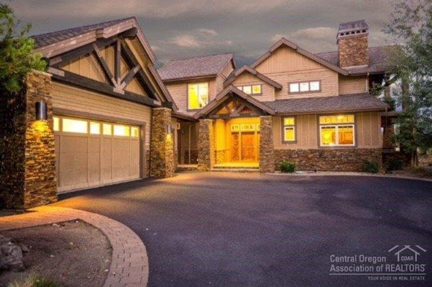 An amazing home in an amazing location. STUNNING home on large lot east facing on the edge of the meadow. Multiple indoor-outdoor entertaining spaces for large gatherings. Beautifully and professionally decorated, two story vaulted living room, gourmet kitchen, floor to ceiling fireplace, 3 master suites, large bonus room with bunks and a private balcony plus a 3 car garage. Just a short walk to the Lake House and Caldera Links Golf. Come and see all that this home has to offer.