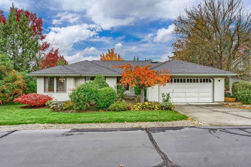 Well-maintained single level home in the desirable gated community of Sun Oaks. There is great natural light throughout this home. It has a spacious formal living room with large windows as well as a roomy family room complete with gas fireplace and brick surround. The kitchen features Corian countertops, great storage, newer stainless appliances and is adjacent to the large dining area. The breakfast nook has direct slider access to the spacious rear deck. All three bedrooms are good sized. Two car attached garage plus overflow parking adjacent to the driveway. Sun Oaks has an active Homeowners Association, features a community pool, basketball court and is in very close proximity to St. Mary's School.