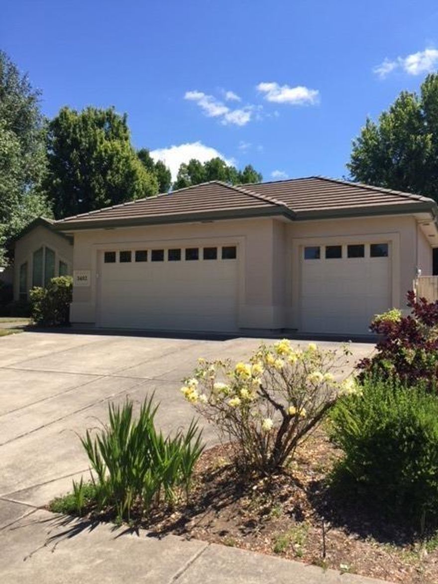 Lovely 3 bed/2 bath Mahar built home. Light and right open floor plan. One Owner. Huge 3 car garage plus RV parking with gorgeous park-like backyard setting with mature landscaping.