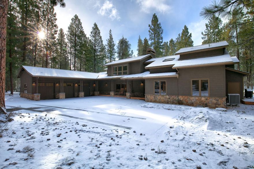 Only active listing in Black Butte Ranch! RR 73 features spectacular finishes throughout. This home includes five bedrooms (three primary suites), four full bathrooms, great room, family room, four fireplaces (three indoor, one outdoor), 2021 gourmet kitchen remodel with stainless appliances, indoor and outdoor sound system and so much more. Bordering common space and located in a quiet portion of the ranch, this home makes for your perfect Central Oregon getaway!