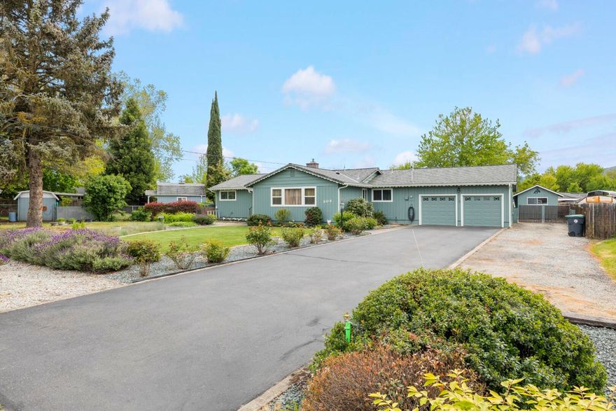 Rare Gem*Beautifully landscaped*Well Maintained home in quiet cul-de-sac on almost a 1/3 of an acre. 4 bedroom/2 bath with  nice sized living room and certified fireplace insert. Custom tongue and groove patio enclosure opens up to yard, patio, and workshop. Workshop is wired for 220 and boasts its own air conditioning. For the RV and/or big toy enthusiasts, there's ample RV parking with an access gate & plenty of additional parking in front of the gate. Some of the updates include new double pane windows, kitchen update (2020) both bathrooms updated, roof (2014), garage door with high access rails (2018), workshop (2015) and driveway resealed (2018). Seller recently installed a brand-new water heater and had the entire exterior of the home painted. Raised garden beds, planter box in front, inground sprinklers, & close to schools, parks, shopping, Costco, & more! Bring your clients, they will love this home!