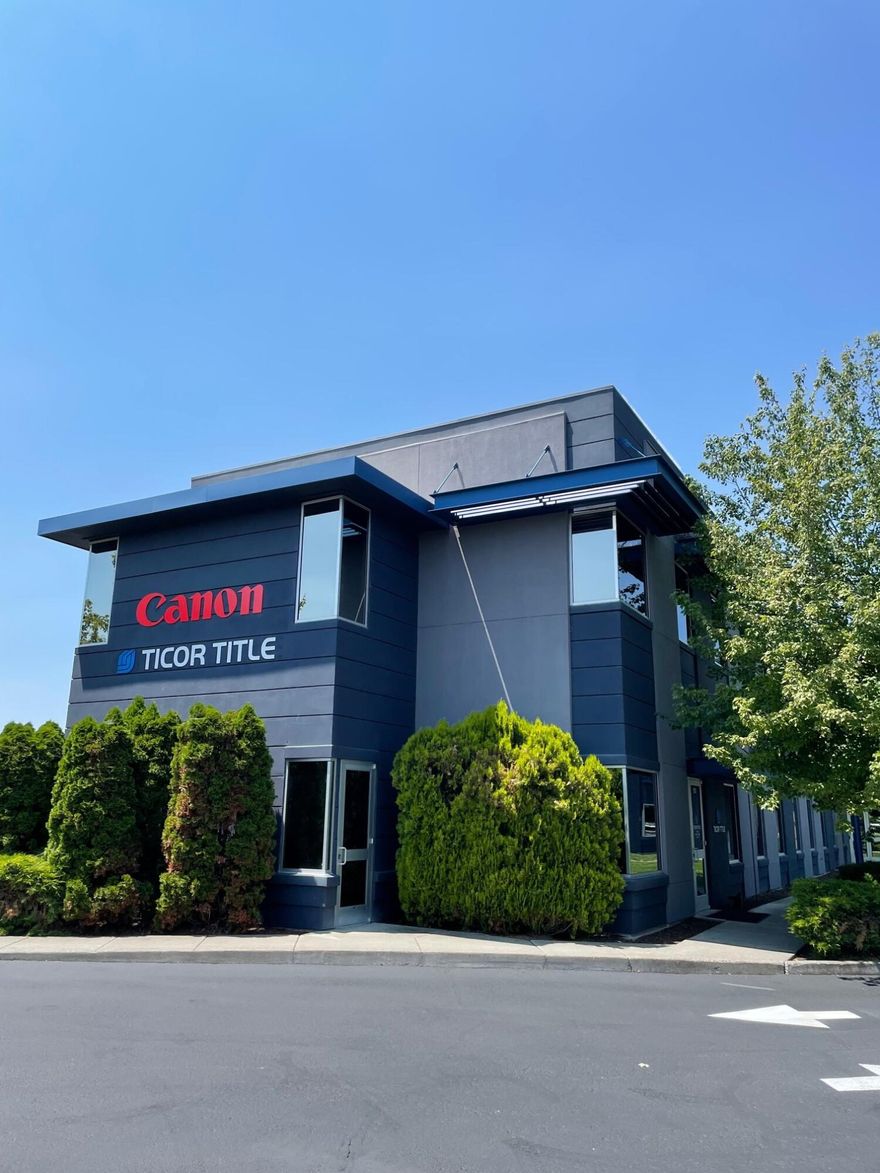 Office space available in Navigator's Landing located West of the Rogue Valley Airport.  The approximately 1,827sf space is comprised of a reception area, three private offices, a bullpen and a break room.  The office complex includes more than enough common off-street parking for all tenants.  Space is directly accessible from the parking lot.  Currently occupied by Ticor Title, but will be available September 2022.  Call Listing Broker for additional details.