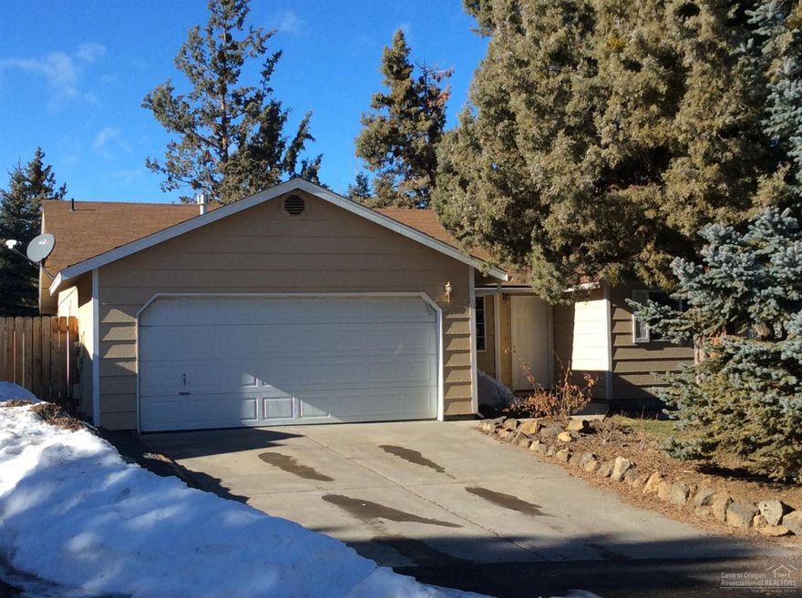 Cozy single level home located on a culdesac in Northeast Bend. A rare find in this price range. Perfect for a primary residence or a rental. Mature landscaping with fully fenced back yard.