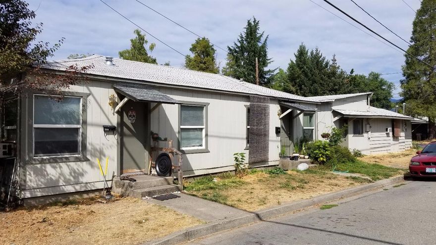 Already has incoming cash flow and has been always rented. This 4 plex is all one level and each unit has had recent updates inside to include paint, fixtures and or flooring. Inside is better than looks on the outside. All tenants would like to stay. Plenty of curbside parking and yards. Corner lot with great curb appeal potential. Positive income flow and great investment. All information deemed accurate but not guaranteed and subject to change at any time.