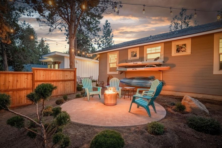 Welcome to a truly unique property in the heart of Bend! This rare listing includes two distinct residences: a classic, character-filled cottage in front and a modern, energy-efficient ADU tucked behind. Each offers its own fenced outdoor space and dedicated parking, creating privacy and flexibility for a variety of lifestyles.
Inside, you'll find custom tilework, stylish flooring, and a thoughtfully designed layout that maximizes space without sacrificing comfort or style.
Perfectly positioned on Newport Avenue, this property puts Bend's most vibrant amenities just steps from your door. Whether you're looking for the ideal work-live setup, want to rent one unit while enjoying the other, or simply value the versatility of dual living spaces, this opportunity is hard to match.
Opportunities like this are rare, don't miss your chance to make it yours!