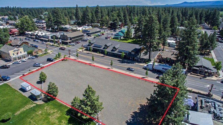 Rare Commercial Opportunity to build on Cascade Avenue, the main street in the quaint town of Sisters, Oregon. According to ODOT (Oregon Department of Transportation) approximately 11,000+ cars/trucks drive through Sisters on Cascade Avenue per day. This property is on a North/East corner with tremendous exposure. Zoned to build a Hotel, Restaurant, Office Building, Medical Building and Work/Living space. Central Oregon and the town of Sisters, Oregon is growing at a rapid pace. This is an opportunity to invest in the future!