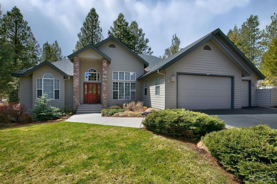 Come home to this single level jewel located on Awbrey Butte-minutes from downtown Bend. Open, light floor plan with a sunroom makes for cheery mornings. Enjoy the birds & wildlife from the sunroom situated between the oversized master suite & a guest bedroom. There is also a separate office & a spacious three-car garage. The hardwood floors throughout the home are in like-new condition. New roof, gutters, air filtration system & other amenities make this house a home. All on a spacious .59-acre lot.