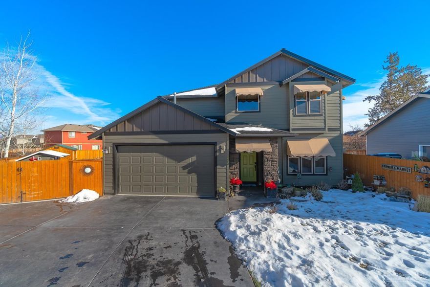 Immaculate home, fully upgraded &amp; in NW Redmond - turn key! Great room layout w/2 story grand entryway. Corner kitchen offers Knotty Alder cabinets &amp; chiseled edge Quartz slab counter tops. Eating bar &amp; plenty of space for multiple chefs this holiday season! Spacious living area w/new Laminate wood flooring, a central gas burning fireplace w/stone surround &amp; hand crafted rustic mantle. Dining area opens to a pergola covered patio for year round enjoyment &amp; inside out entertaining. Office/den/4th bedroom on ground floor w/full bath amenities. Upstairs has a central loft space w/bedrooms perfectly situated on non adjoining walls for privacy &amp; full laundry w/folding space. Comfortable Master Suite w/oversized walk in closet, beautifully appointed bath w/Granite slab counters &amp; step in shower. Exterior is fully landscaped w/sprinklers, stamped charcoal concrete drive &amp; RV parking, meandering walk ways, A/C &amp; a covered front entry too!