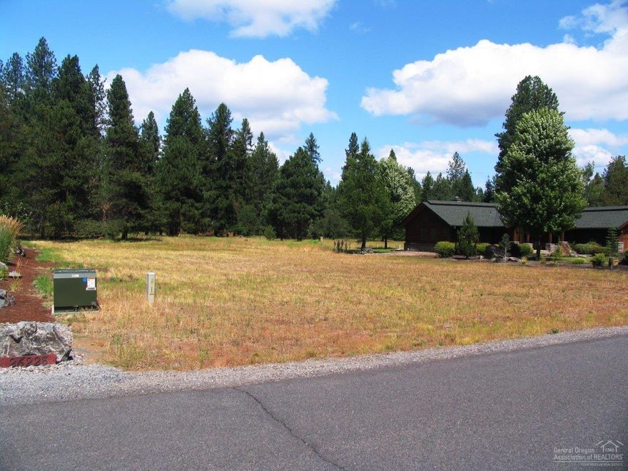 Affordable, buildable land is quickly disappearing in Camp Sherman. This south facing homesite on Pine Lodge Road is in a meadow setting with a view of Black Butte and Green Ridge. It has paved access, is approved for a septic system and has underground utilities and community water. Neighborhood and National Forest trails are nearby and Lake Creek is just across the street. Located in Metolius Meadows, there is ample open space/common areas, a community swimming pool, tennis courts, RV parking/storage, Jefferson County maintained streets and much more. Year-round recreation opportunities are right out your front door or a short drive away to the Metolius River, Black Butte Ranch Golf, Hoodoo Ski Area, wilderness areas and a vast adjacent National Forest.