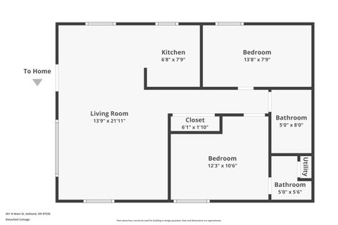 Tiny photo for 451 N Main Street, Ashland, OR 97520 (MLS # 220212846)