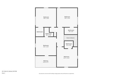 Tiny photo for 451 N Main Street, Ashland, OR 97520 (MLS # 220212846)