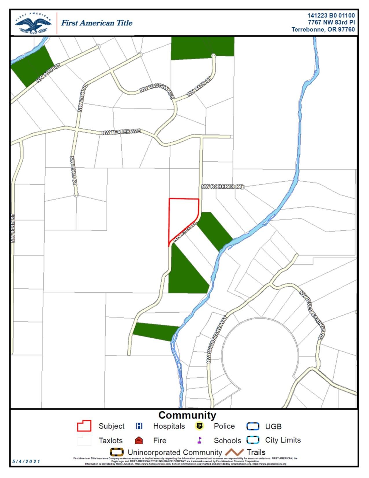 Lower Bridge Estate - Land