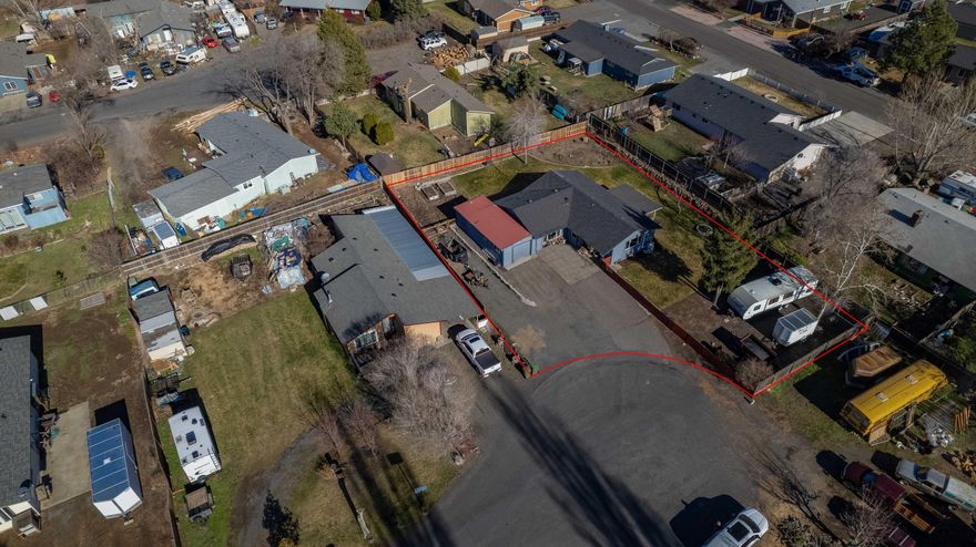 Charming Single level ranch style home, on oversized  .30 acre lot in a quiet Cul-de-sac street. This House has been remodeled from inside and outside. Incredibly well Maintained by it's owners you will fall in love with this home! Newer Roof replaced 5/6 years ago. House boast with a 3 Bedroom with an extra bonus room/office or your choice, 2 bathrooms with tiled flooring, and newer cabinets sinks with granite countertops, and laminate flooring throughout the house. Cozy Kitchen with many upgrades such as newer cabinets & appliances & beautiful granite countertops. Ductless heating/cooling system for all your season needs. Step outside and enjoy the large landscaped fenced backyard for all your gatherings with great views. Lots of room to park all your toys and RV parking. Deep garage & long/wide driveway for all your parking needs . This house will not last long, call to schedule your private showing. Welcome home!